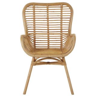 Beliani Esszimmerstuhl aus Rattan Boho TOGO  