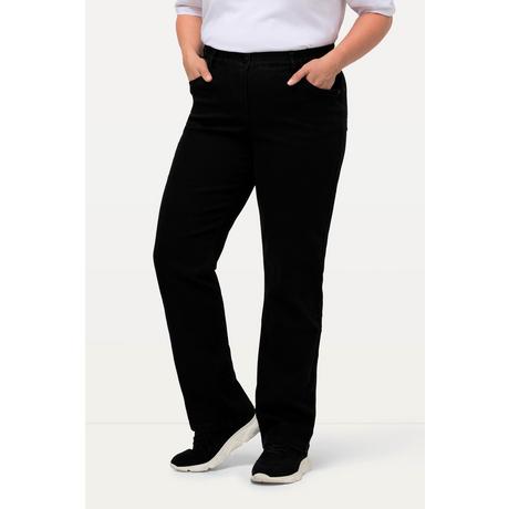 Ulla Popken  Jean Mandy, coupe 5 poches droite. Taille confortable et tissu stretch 