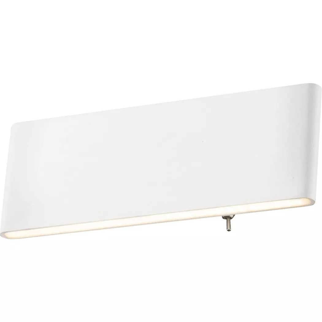 mutoni – Wandleuchte Siegfried opal, One Size, Weiss