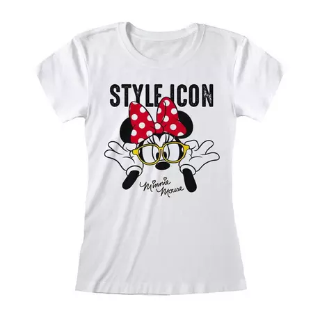 Disney  Style Icon Minnie Mouse TShirt Blanco