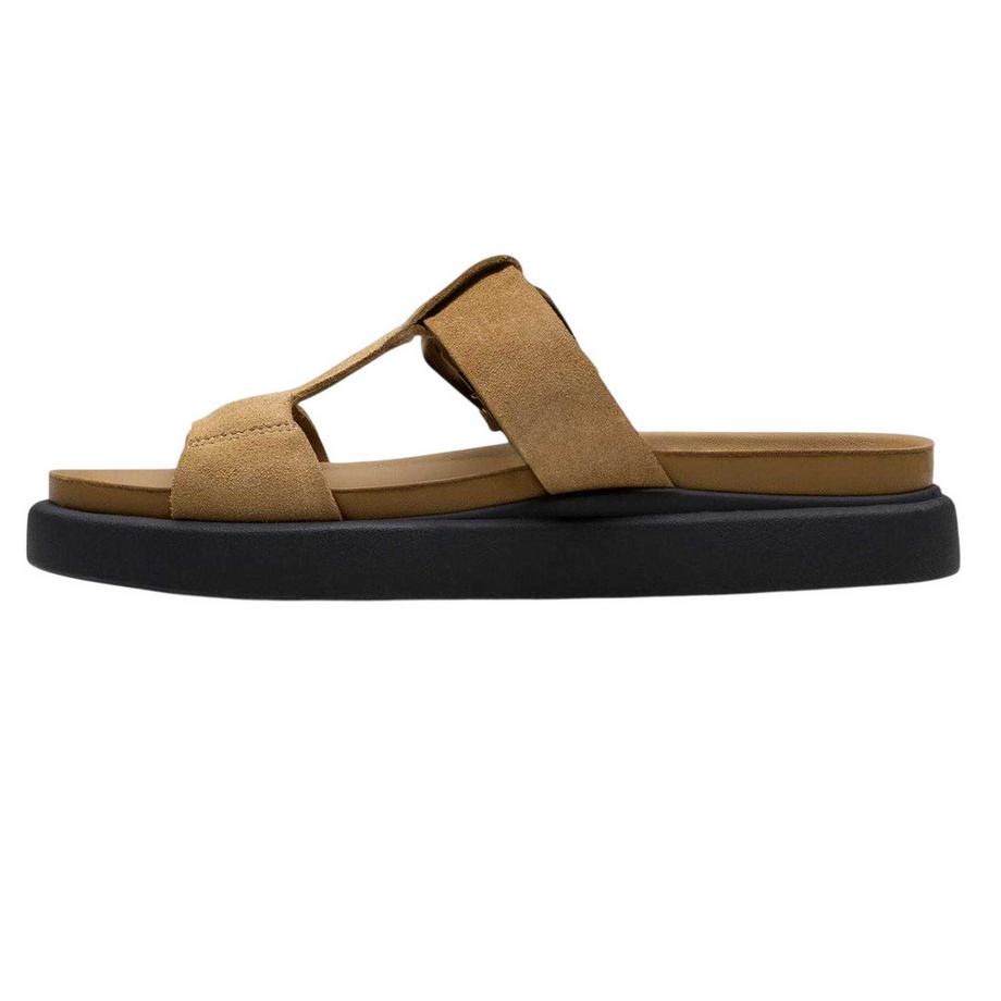 Clarks Aristella Wildleder Mules  