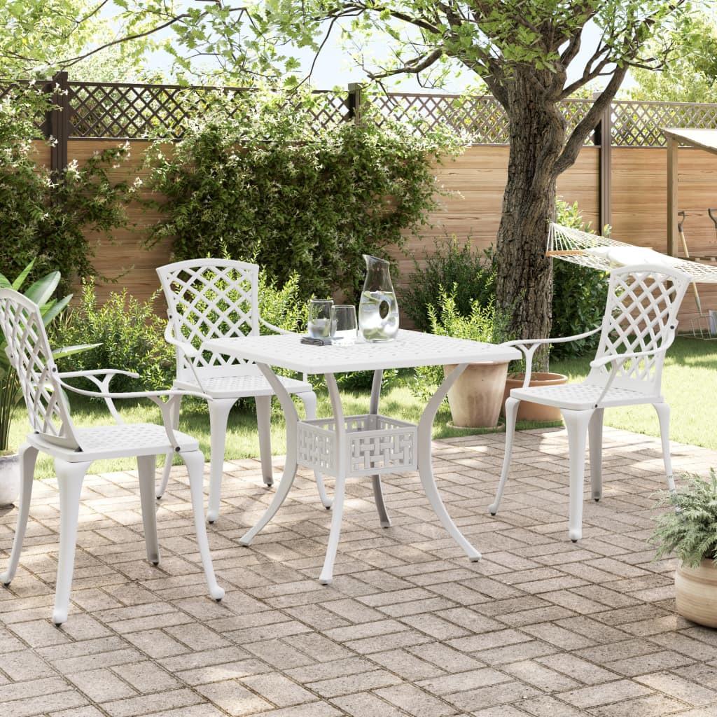 VidaXL Table de jardin aluminium  