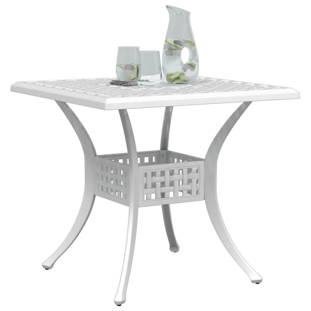 VidaXL Table de jardin aluminium  