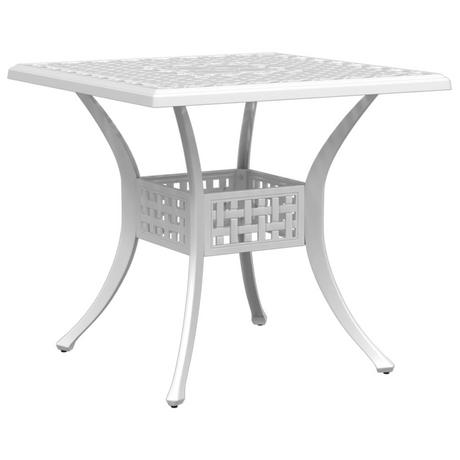 VidaXL Table de jardin aluminium  