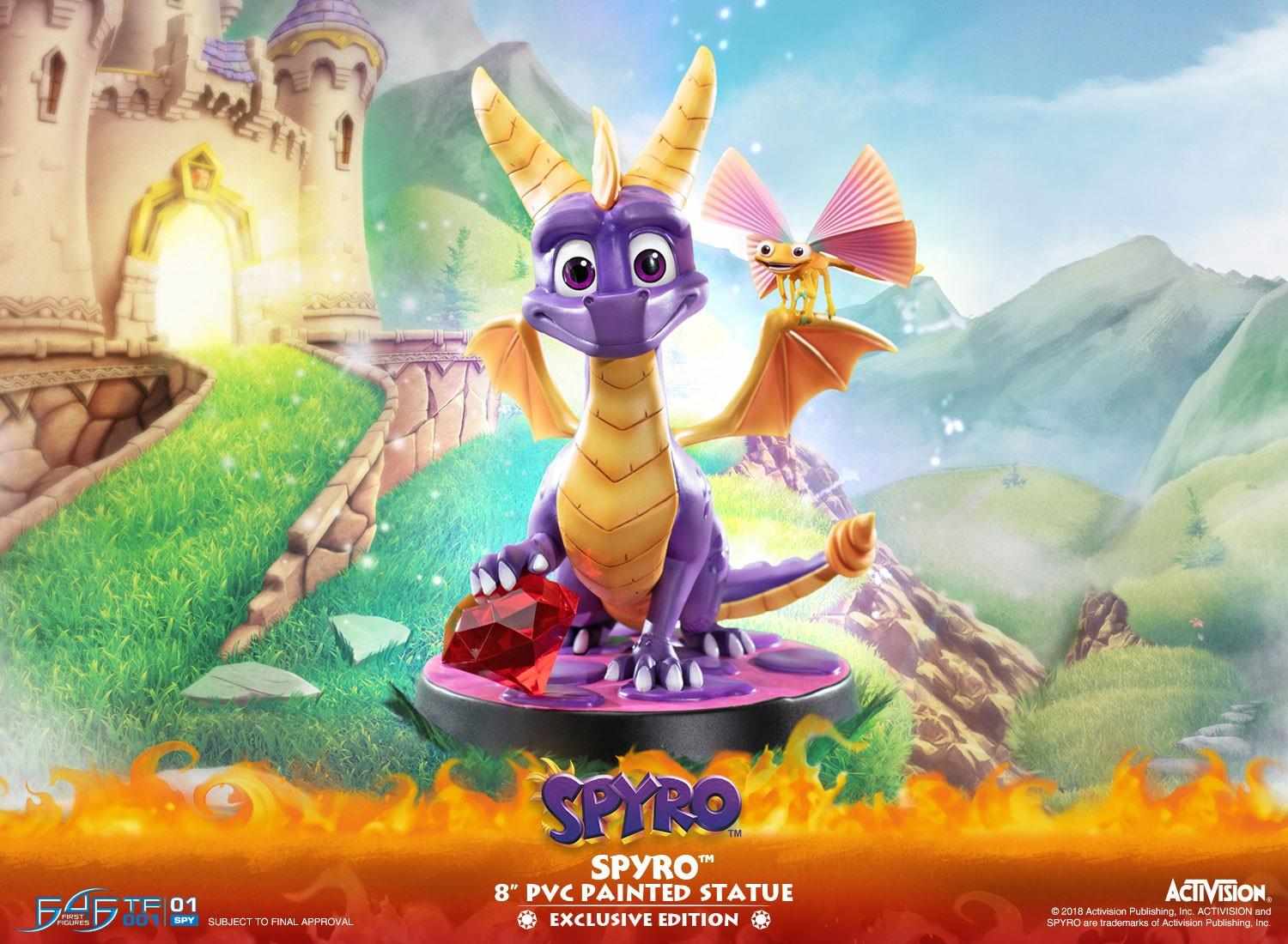 F4F  Collector Statue - Spyro - Collector Limited Edition 