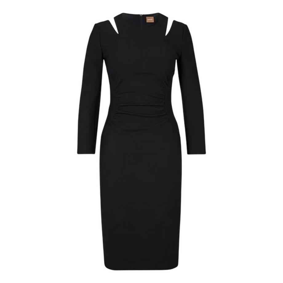 Dadeka Bodycon Kleid, Rundhalsausschnitt, Schmal
