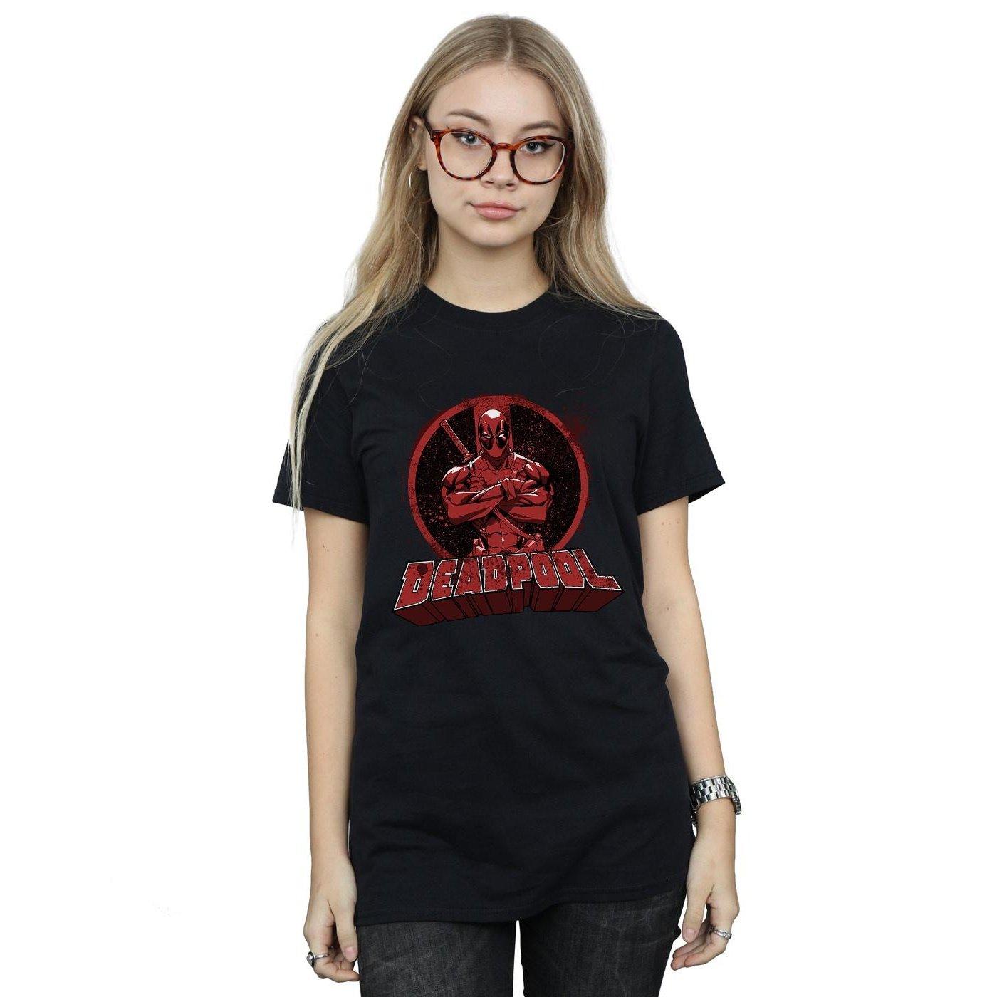 Deadpool Arms Crossed T-Shirt  