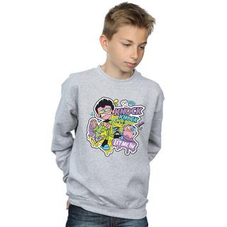 DC COMICS  Teen Titans Go Knock Knock Sweatshirt 