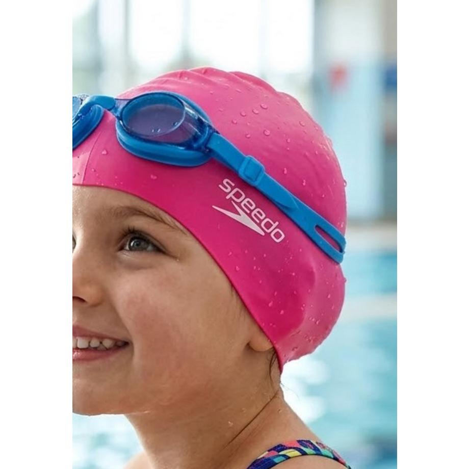 speedo  PLAIN MOULDED SILICONE JR BADEKAPPE-0 