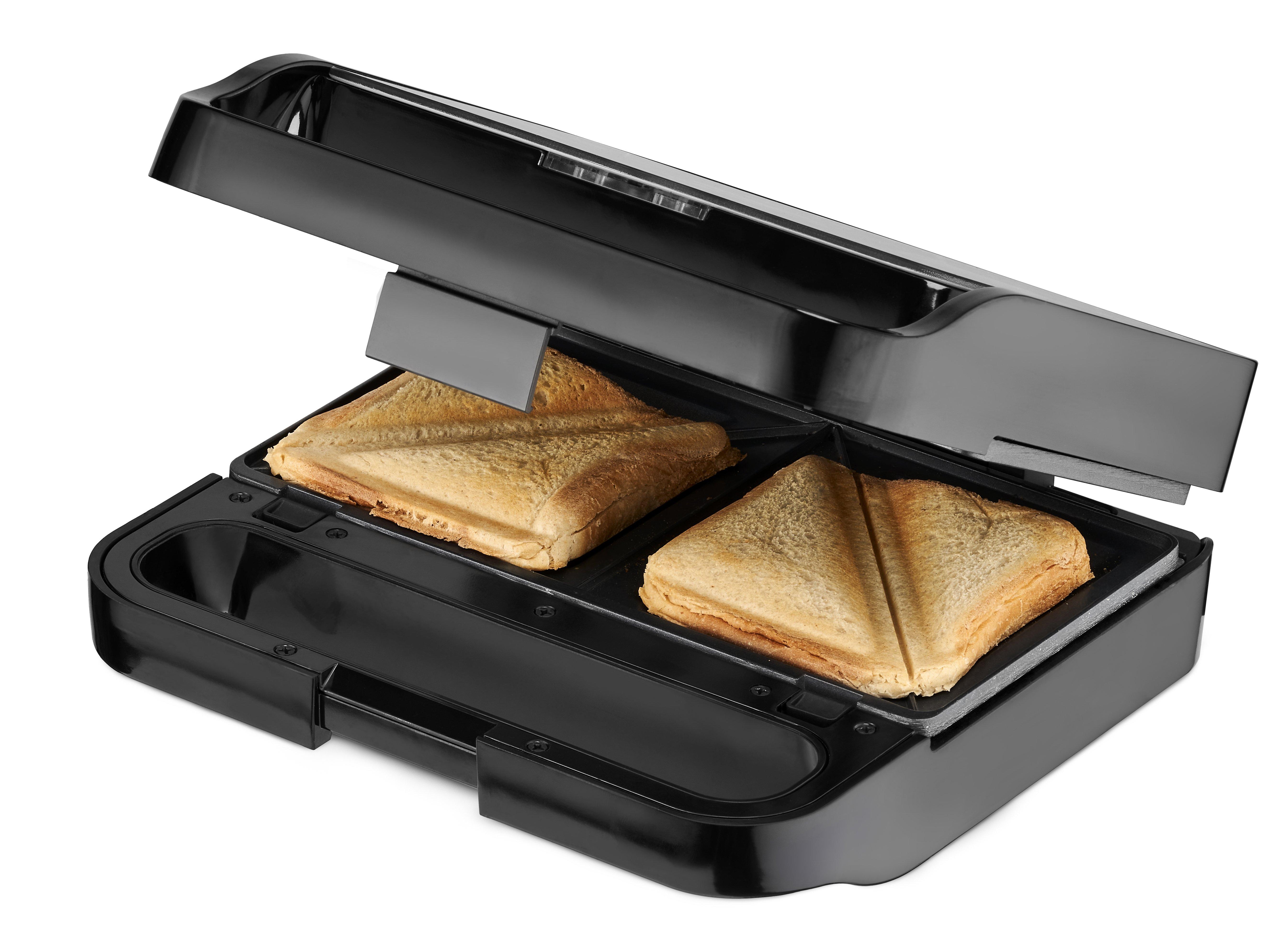 Trisa Trisa 7378.4245 Sandwich-Toaster 850 W Schwarz  