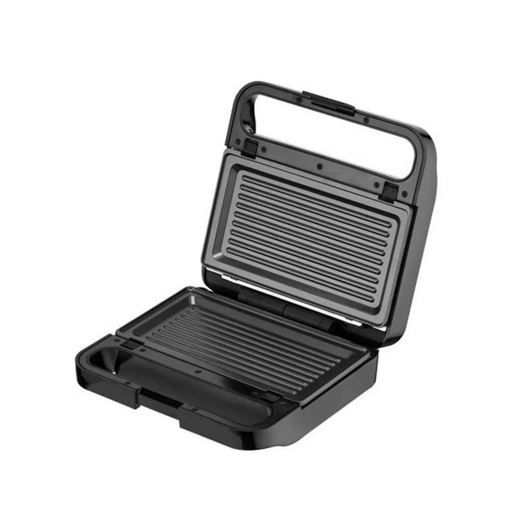 "Trisa - ""Doppelplatten Grill """"Snack Mate"""""", Noir"