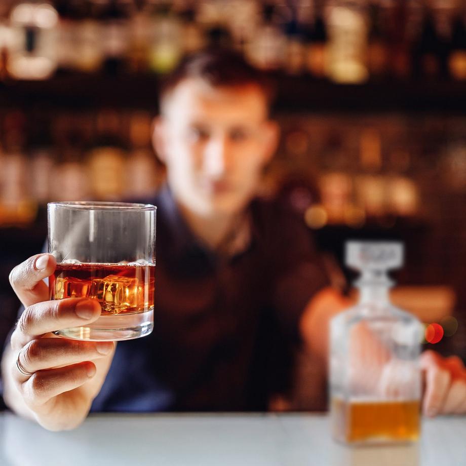 B2X bottiglia di whisky  