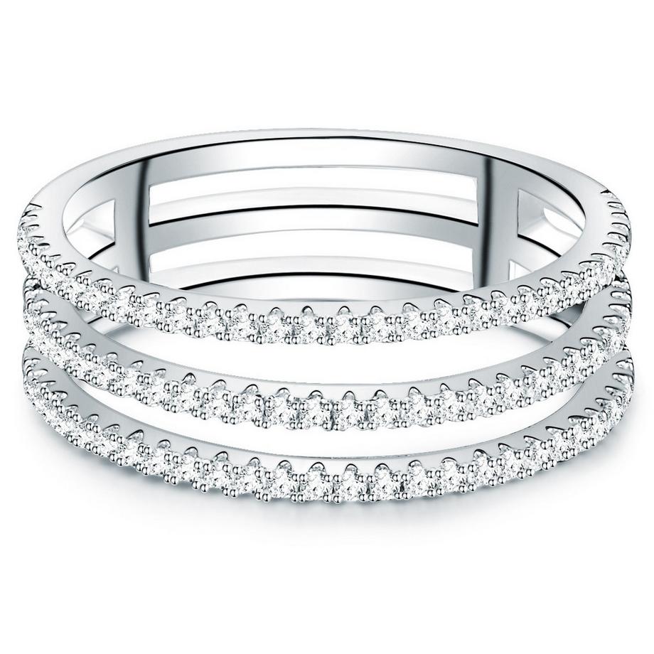 Bague Sterling Argent Zirkonia