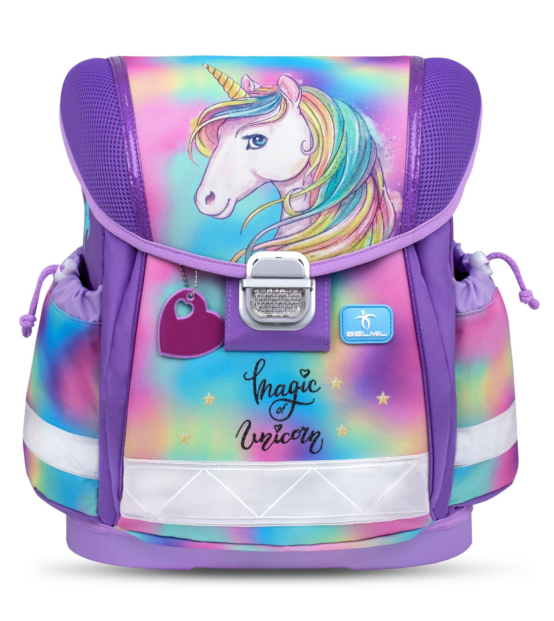 Belmil  CLASSY Schulrucksack-Set Rainbow Color 