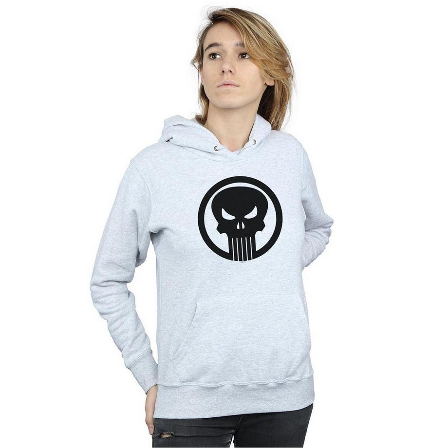 MARVEL The Punisher Skull Circle Sweat à capuche  
