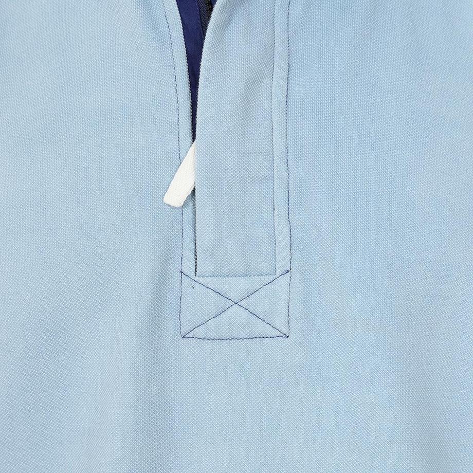 Lazy Jacks Sweatshirt Piqué Fermeture Éclair Courte  