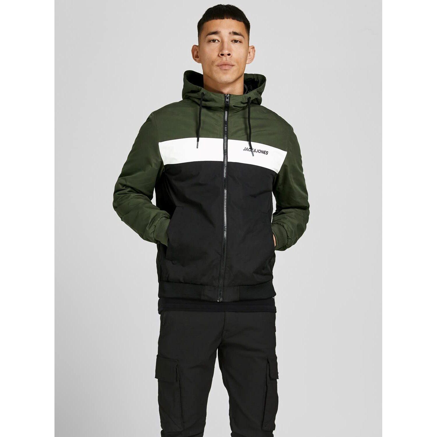 JACK & JONES JJERUSH HOOD BOMBER NOOS Jacke Rush 