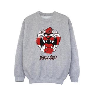 LOONEY TUNES  Taz England Face Sweatshirt 