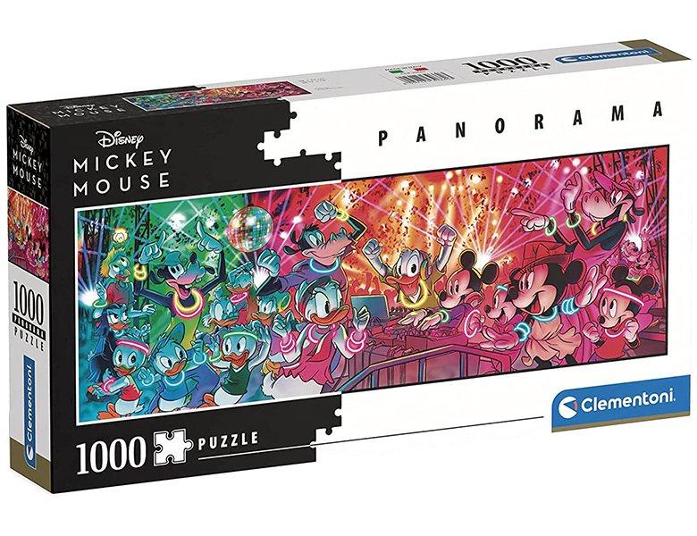 Clementoni  Puzzle Panorama Disney Disco (1000Teile) 