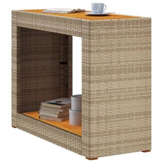 VidaXL Garten beistelltisch poly-rattan  