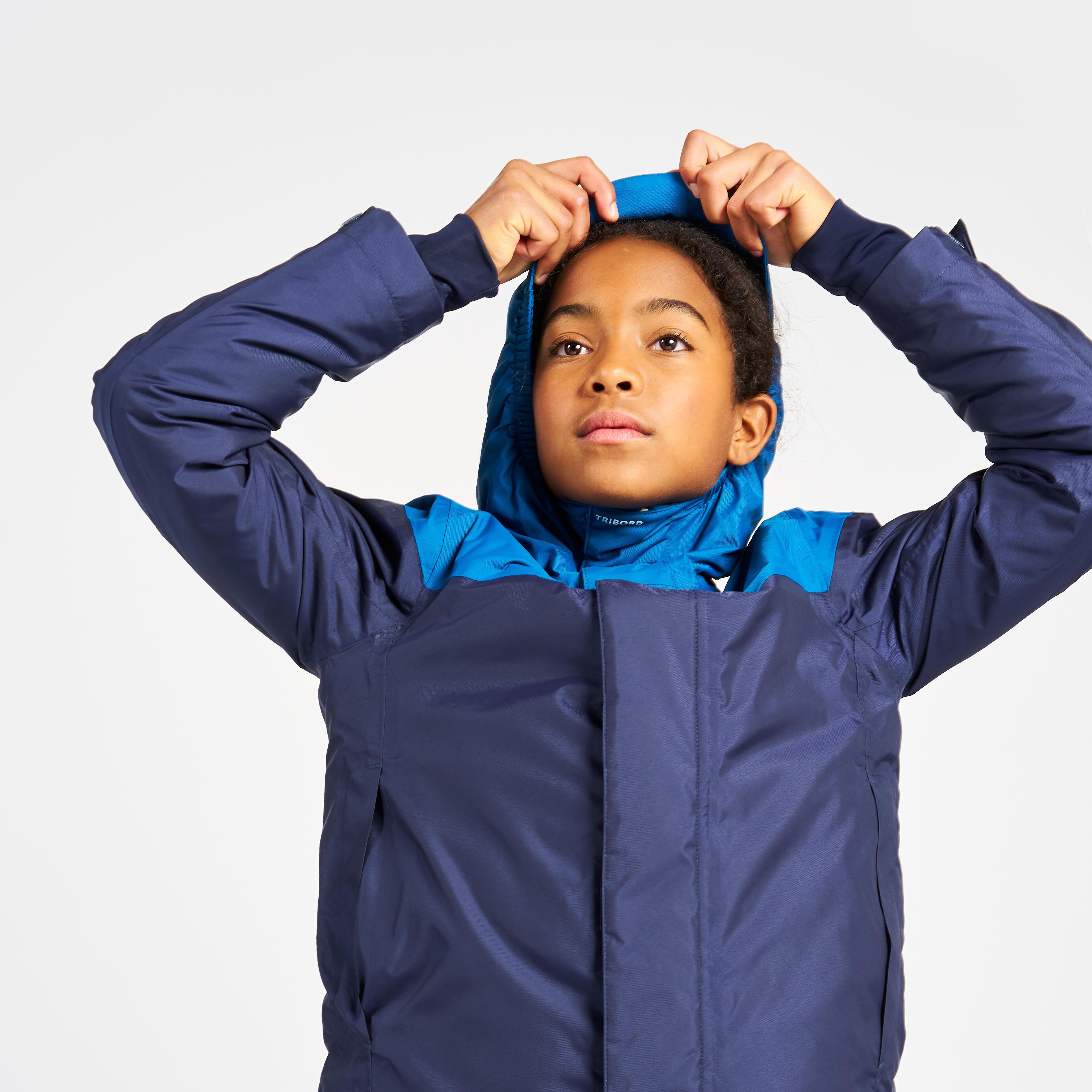 TRIBORD  Giacca bambino calda impermeabile poliestere 