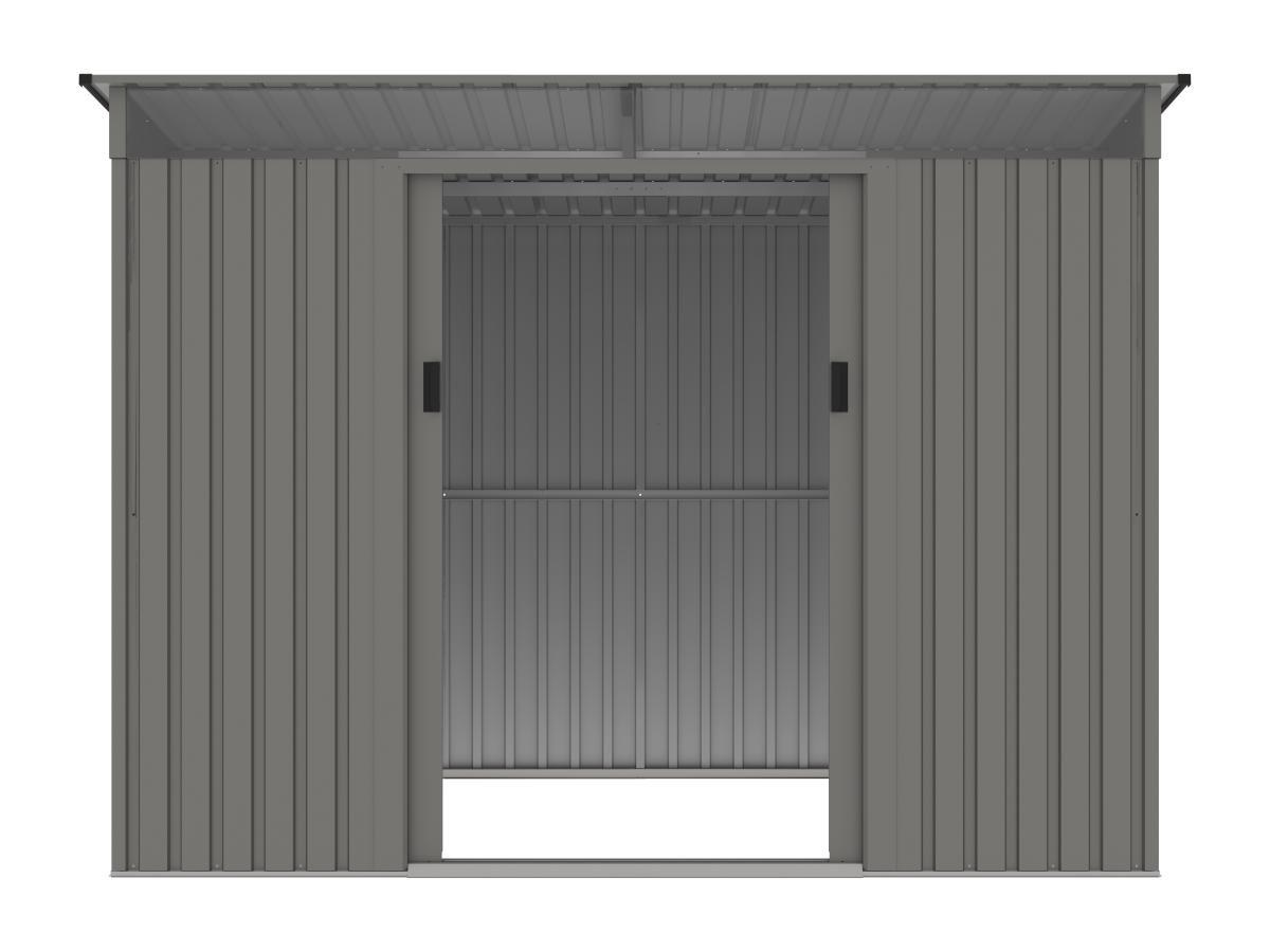 Vente-unique Gartenhaus aus verzinktem Stahl - 4,29 m² - - FOLCO  