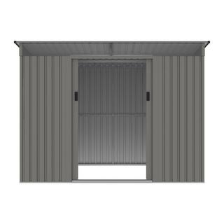 Vente-unique Gartenhaus aus verzinktem Stahl - 4,29 m² - - FOLCO  