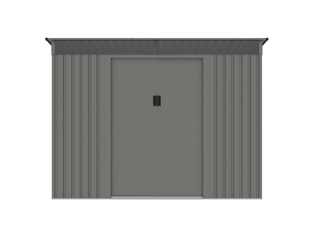 Vente-unique Gartenhaus aus verzinktem Stahl - 4,29 m² - - FOLCO  