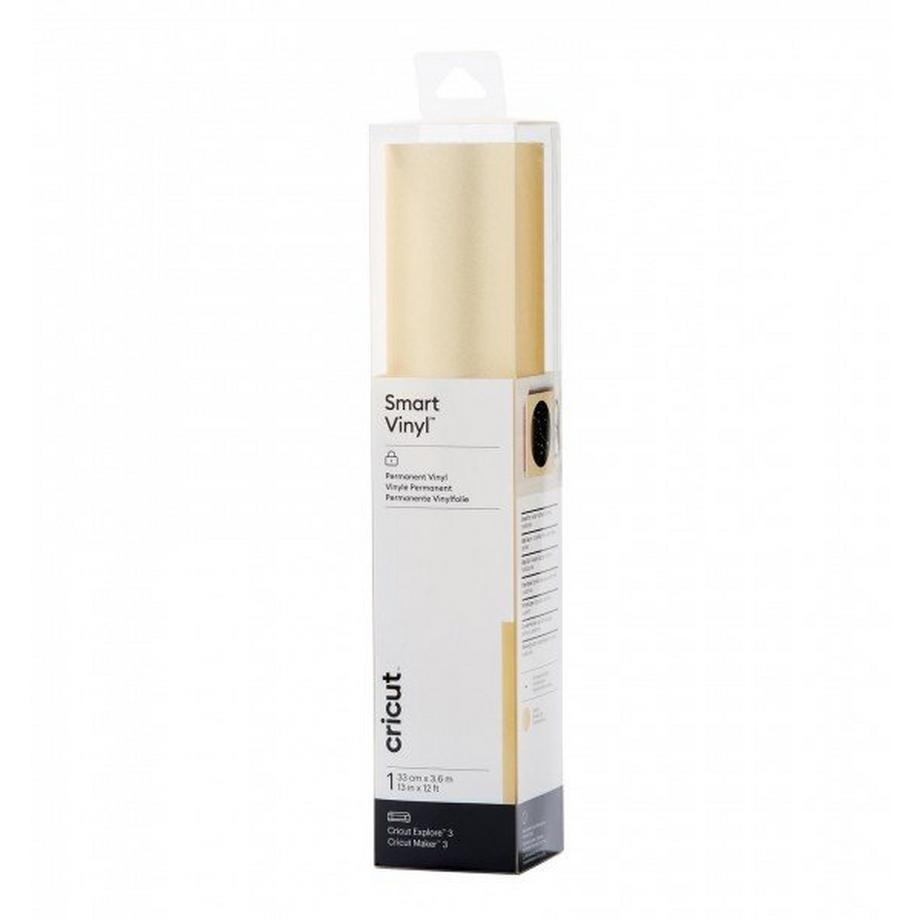 Vinylfolie Smart Permanent Shimmer (1 x, 33 x 366cm, Gold)