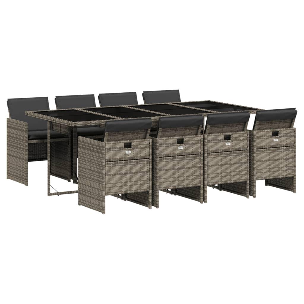 VidaXL Garten essgruppe poly-rattan  