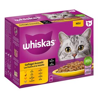 whiskas  1+ Selezione di pollame 12x85g 