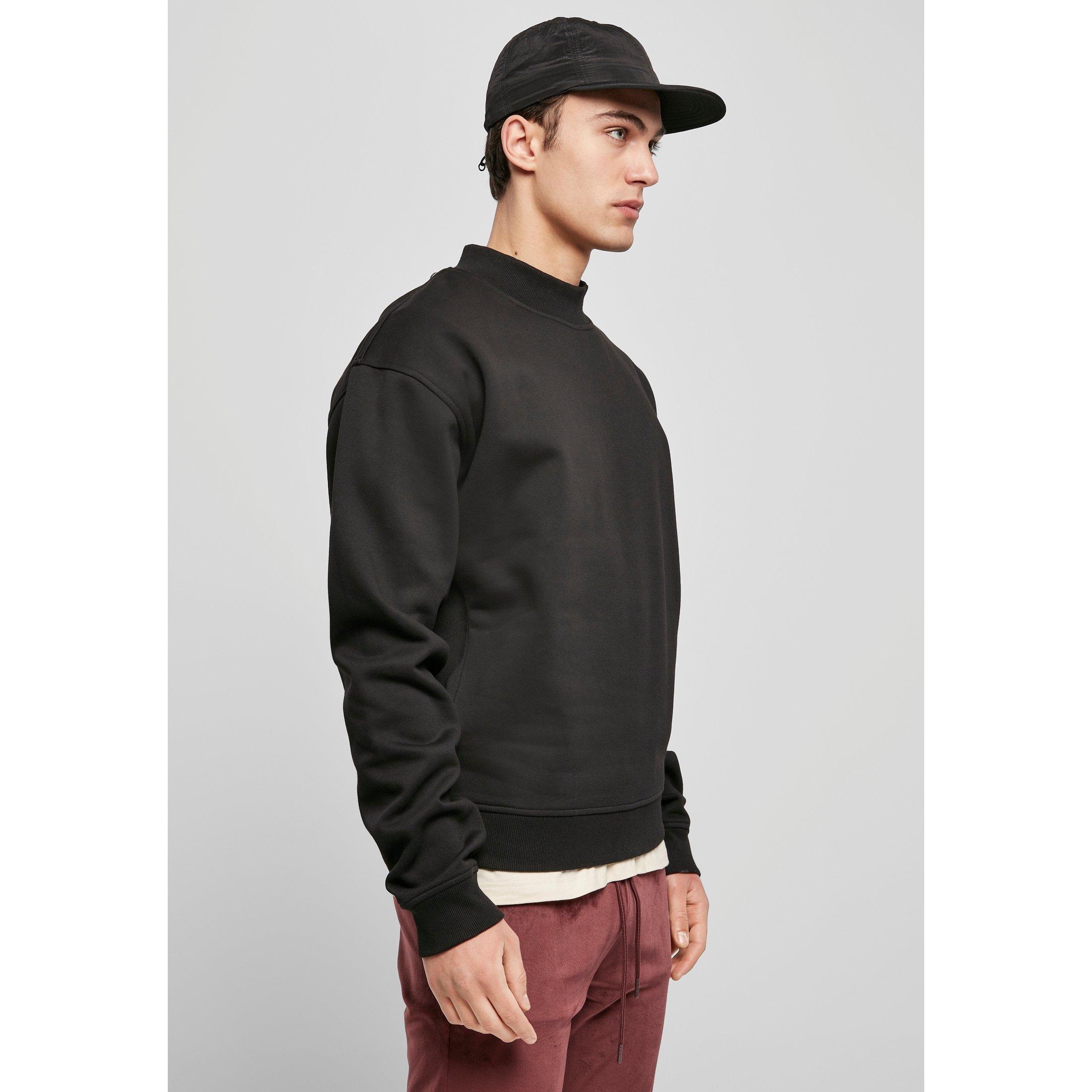URBAN CLASSICS Mock Neck Crew Sweatshirt  
