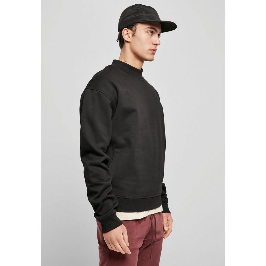 URBAN CLASSICS Mock Neck Crew Sweatshirt  