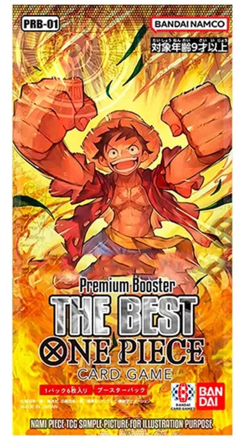 Bandai  PRB-01 Premium Booster Pack- One Piece Card Game - EN 