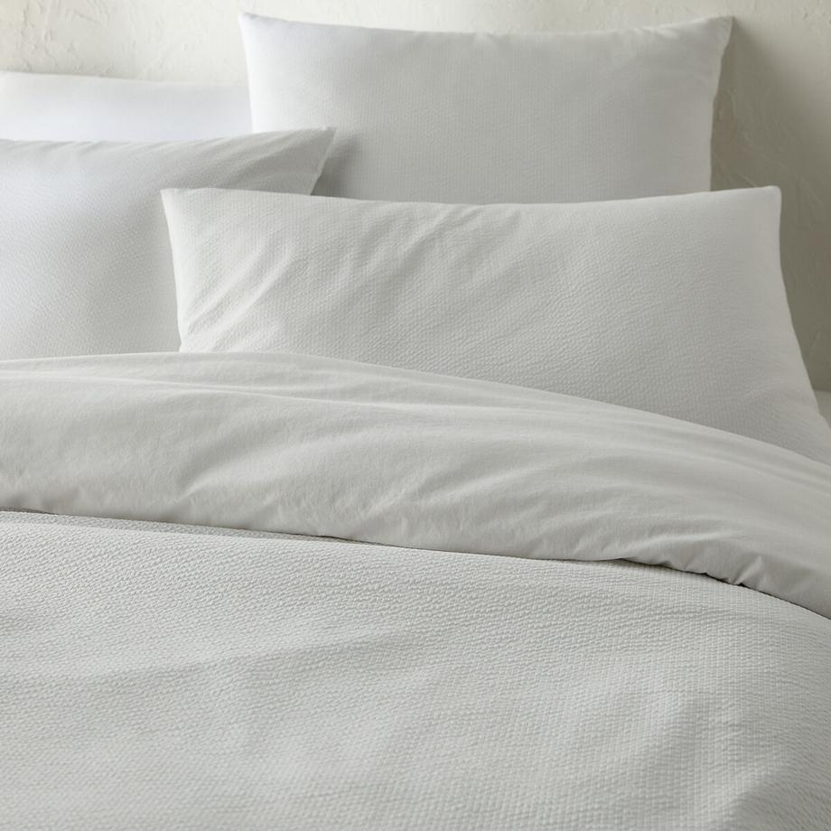 La Redoute Intérieurs Housse de couette Seersucker Coton Coton Lavé  