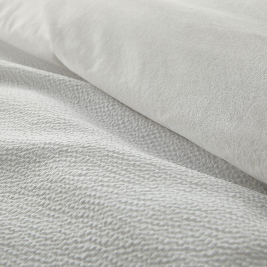 La Redoute Intérieurs Housse de couette Seersucker Coton Coton Lavé  