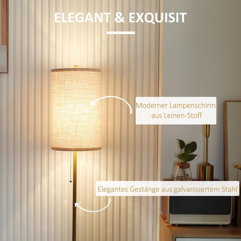 HOMCOM Stehlampe  