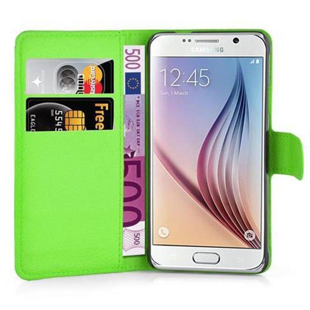 Cadorabo  Hülle für Samsung Galaxy S6 Standfunktion, Kartenfach 