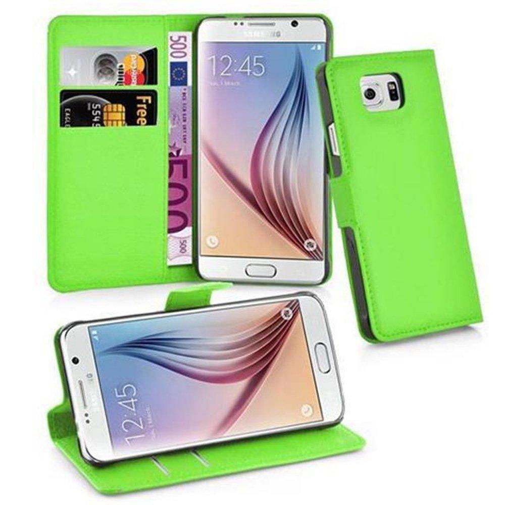 Cadorabo  Hülle für Samsung Galaxy S6 Standfunktion, Kartenfach 