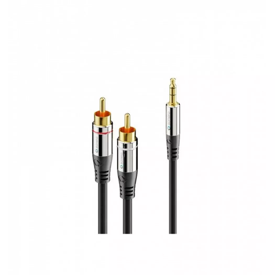sonero Audio-Kabel 3.5 mm Klinke - Cinch 10 m