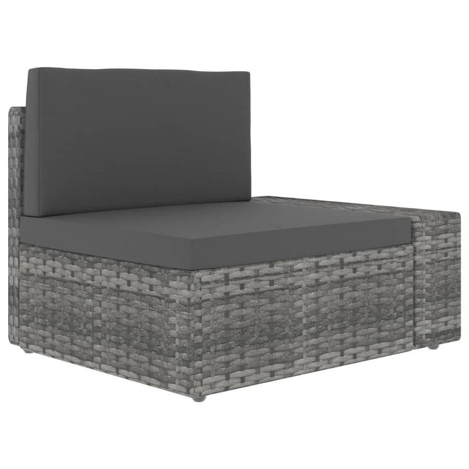 VidaXL Gartensofa poly-rattan  