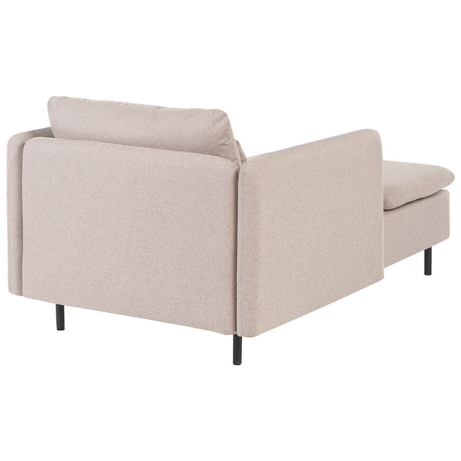 Beliani Chaise longue en Tissu  EGERIS  