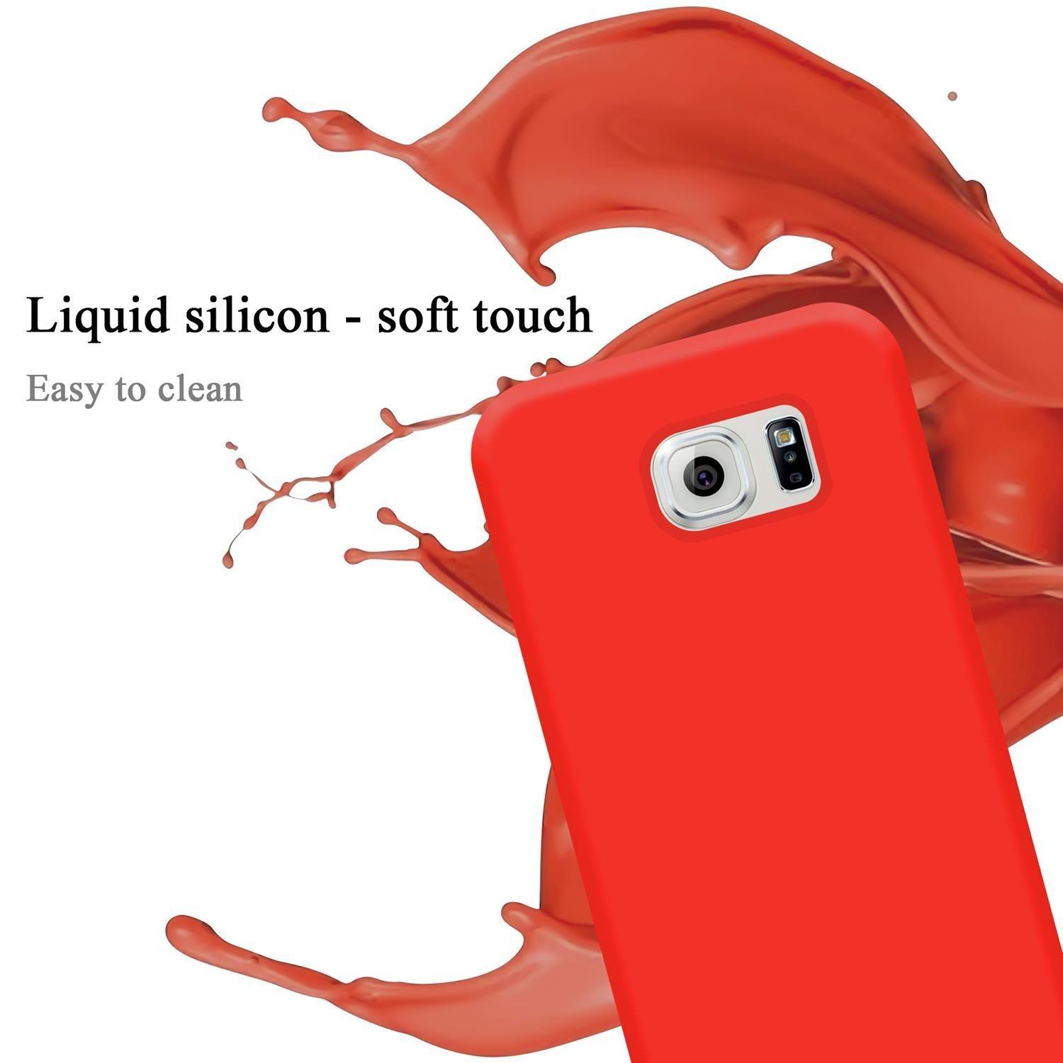 Cadorabo  Housse compatible avec Samsung Galaxy S6 - Coque de protection en silicone TPU flexible 