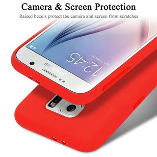 Cadorabo  Housse compatible avec Samsung Galaxy S6 - Coque de protection en silicone TPU flexible 