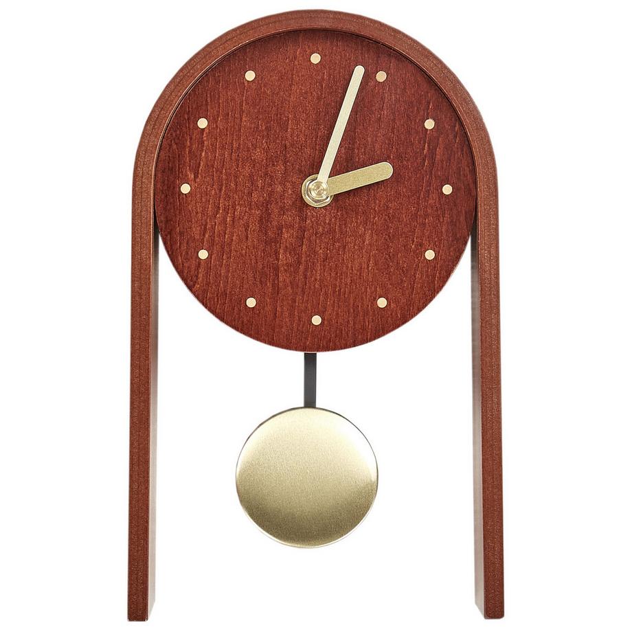 Beliani Orologio en Fibra a media densità (MDF) Retrò FERDEN  