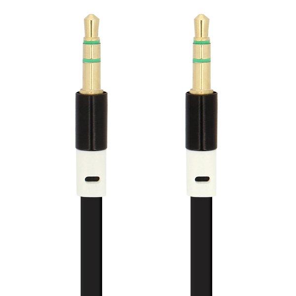 Avizar  Cable Plat Audio double jack 3.5 