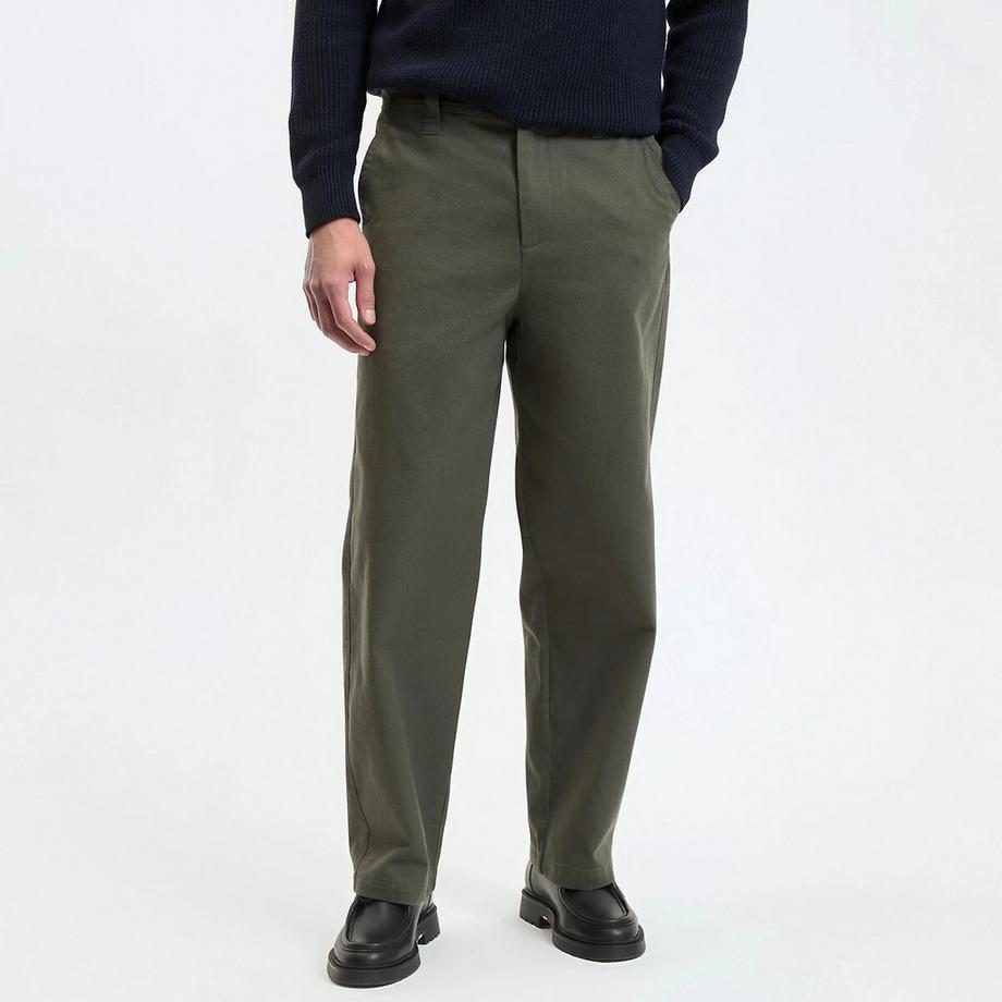 Pantalon chino loose fit