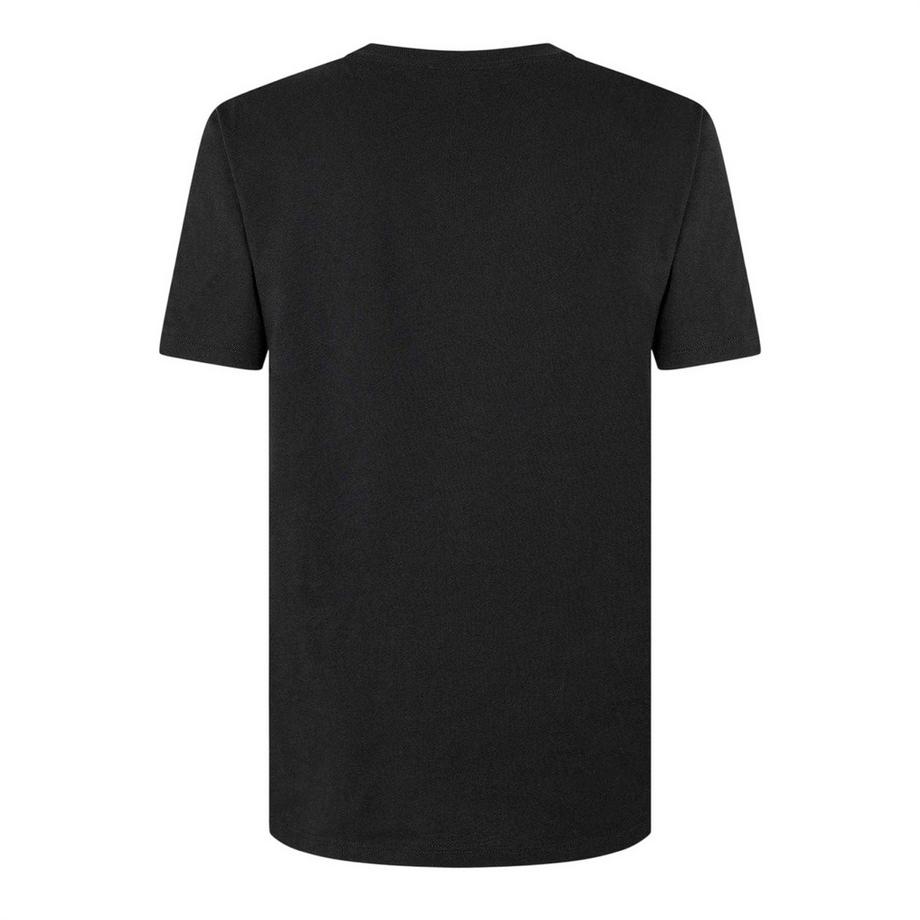 MOSCHINO T-Shirt Régulier Motif Logo et Bande  
