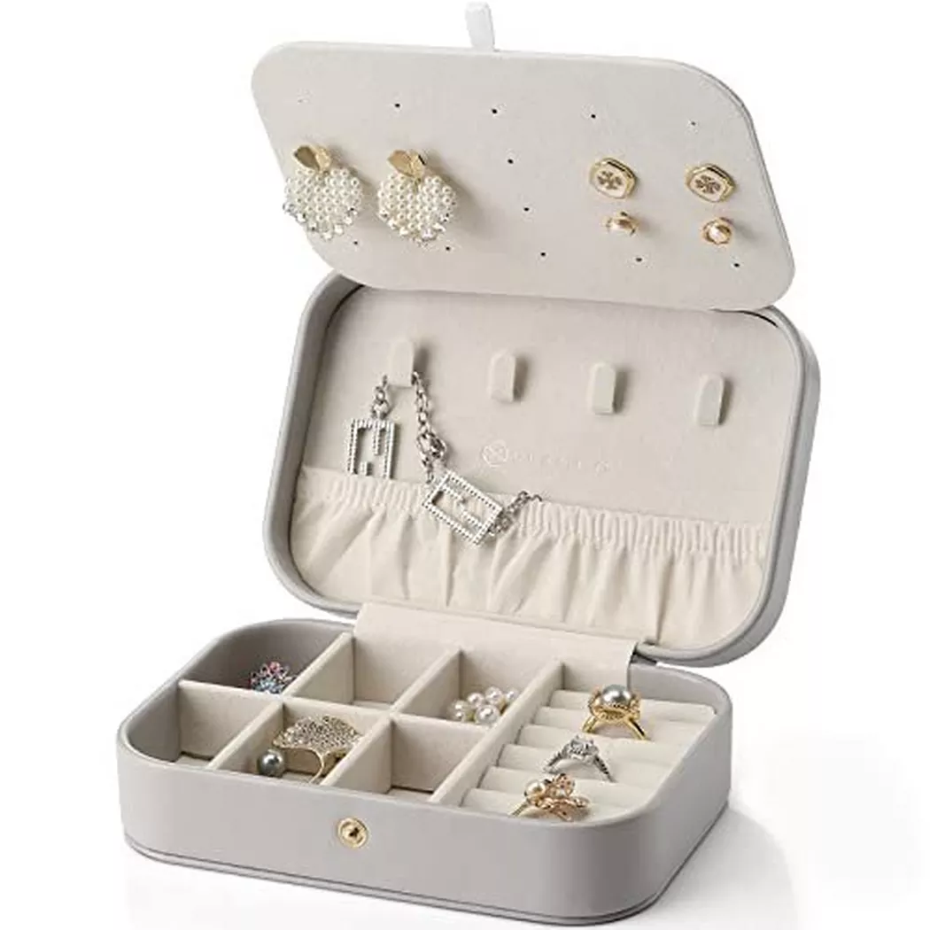 Only-bags.store - Schmuckaufbewahrung Reisen, One Size, Grau