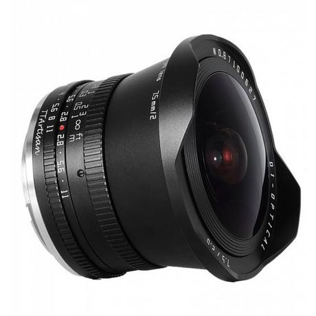 TTARTISANS  TTArtisan APS-C 7.5mm F2 Fisheye MILC Obiettivo fish-eye ampio Nero 